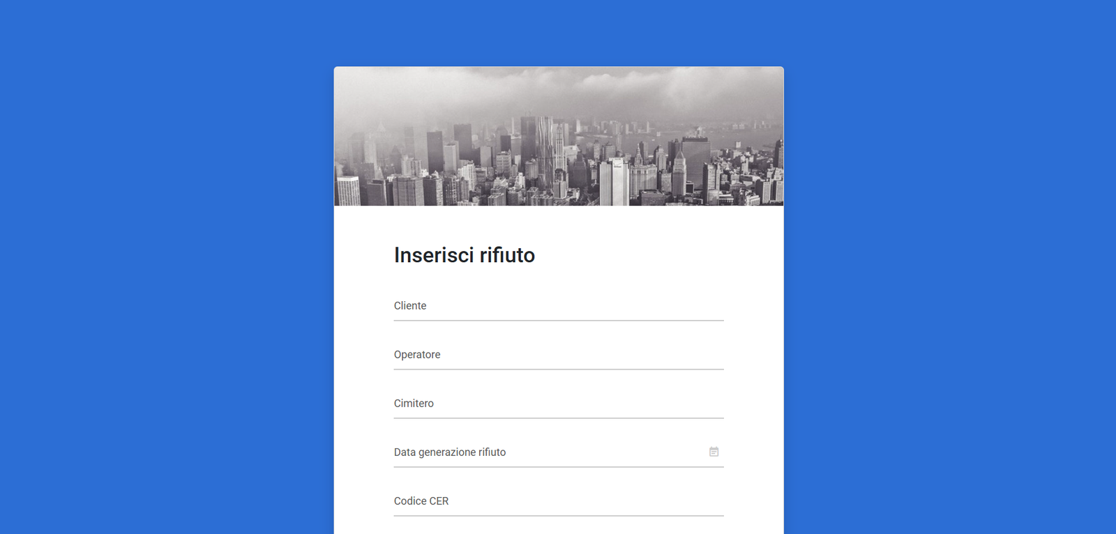 Ecoapp e agenda dei rifiuti